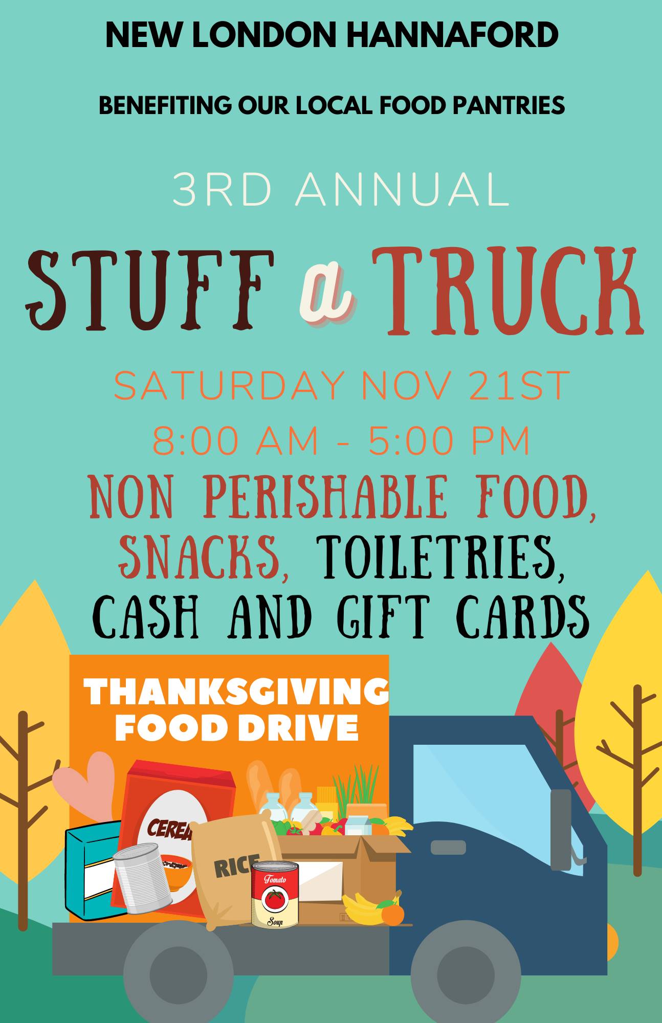 3rd Annual Stuff a Truck Thanksgiving Food Drive